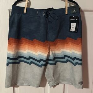 ONEILL NWT Hyperfreak Bolts Boardshorts Size 30